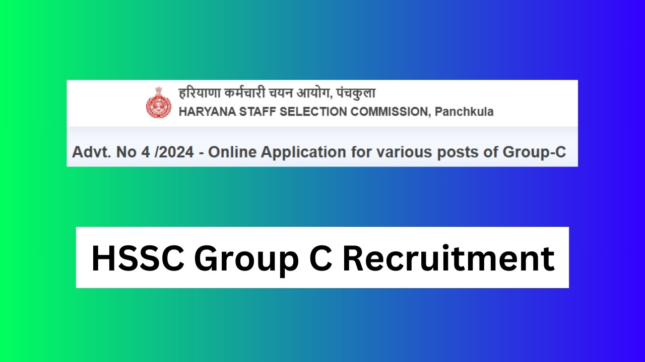 Haryana Group C Recruitment