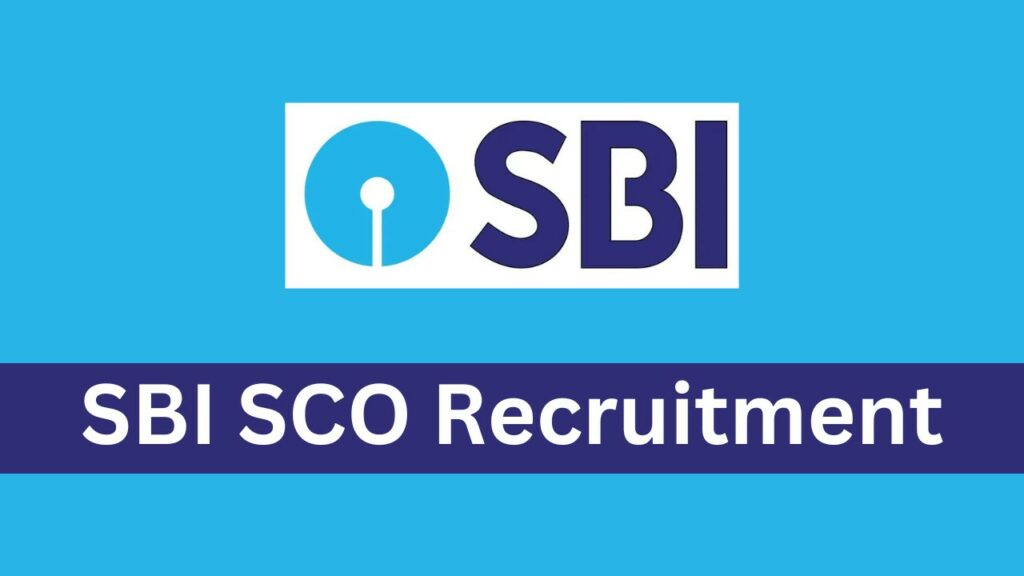 SBI SCO Recruitment