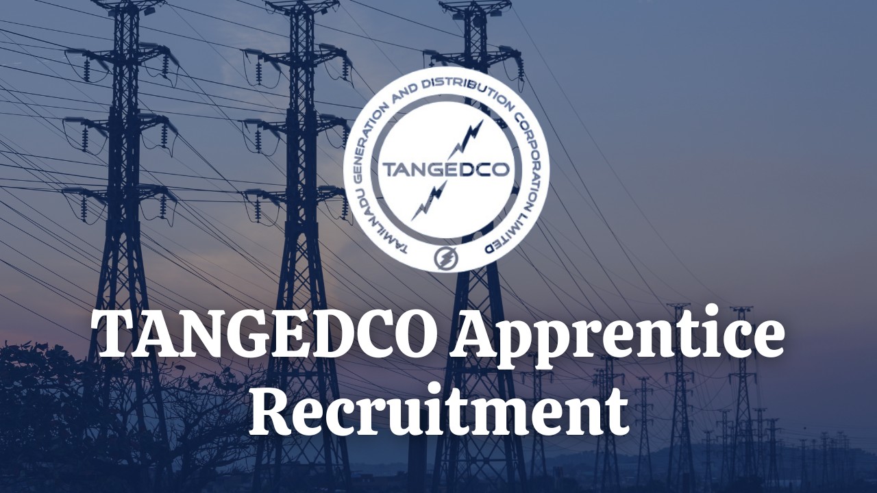 TANGEDCO Apprentice Recruitment