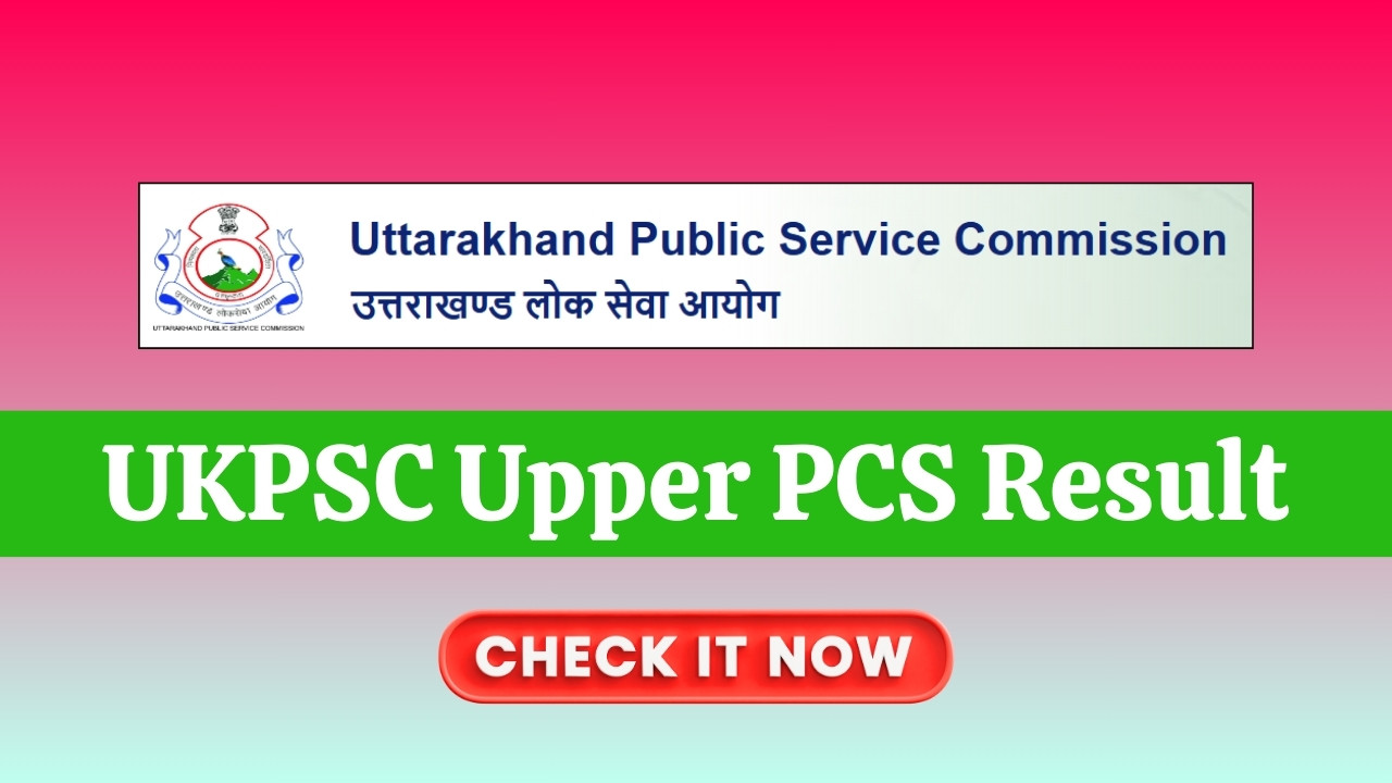 UKPSC PCS Prelims Result