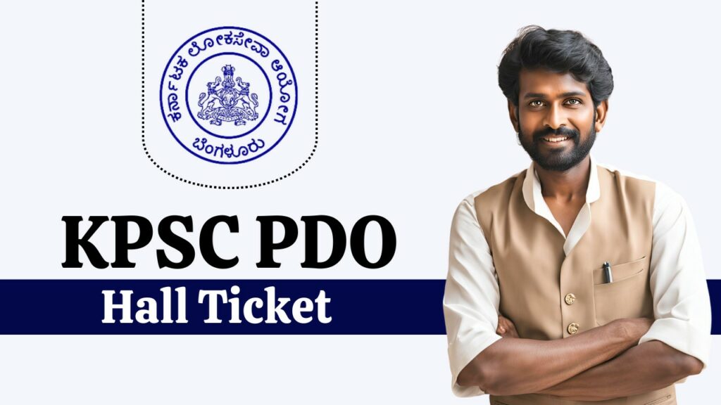 KPSC PDO Hall Ticket