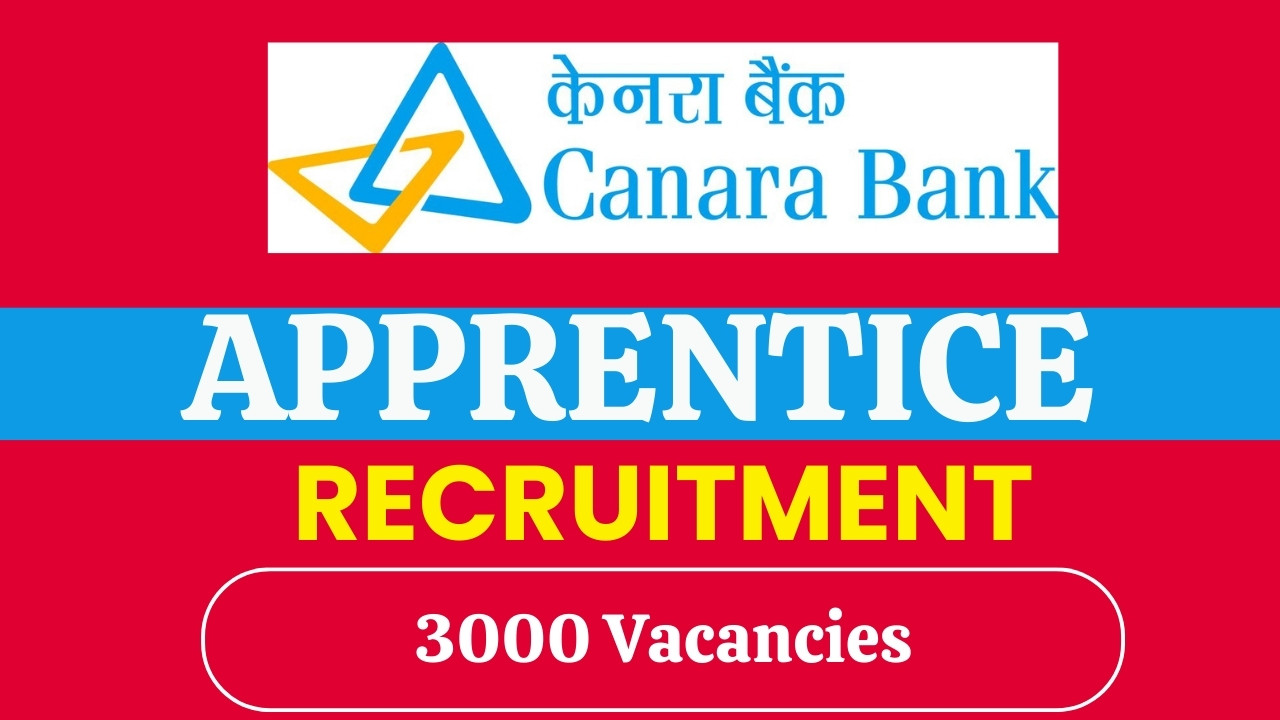 Canara Bank Apprentice Jobs