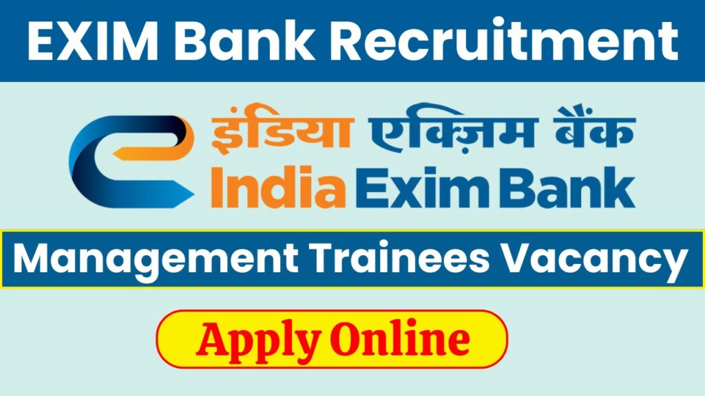 Exim Bank Recruitment