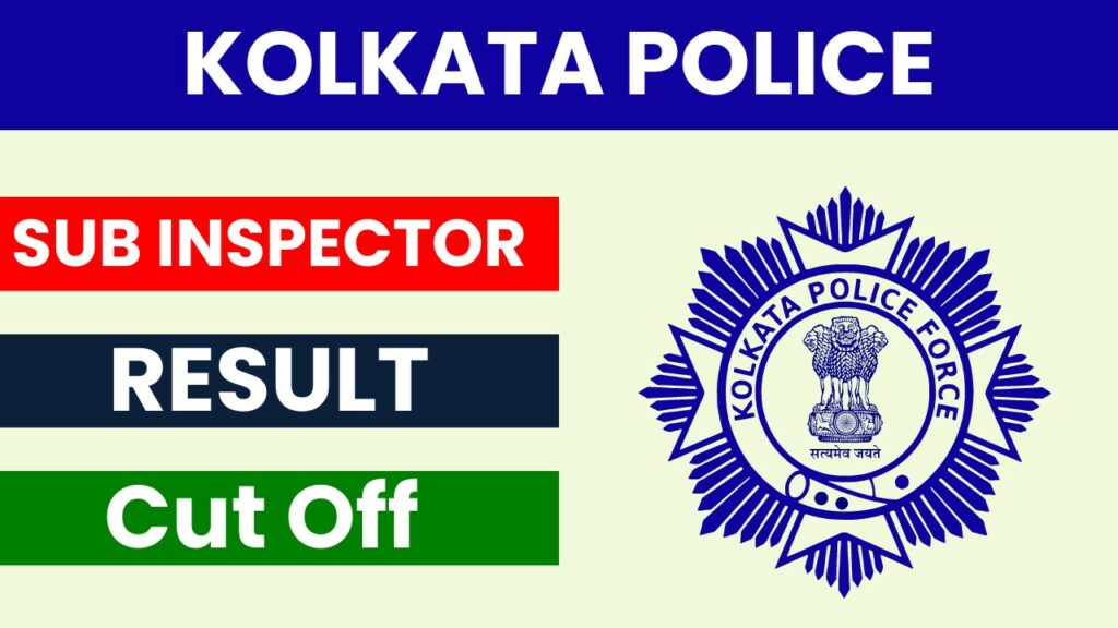 Kolkata Police SI Result