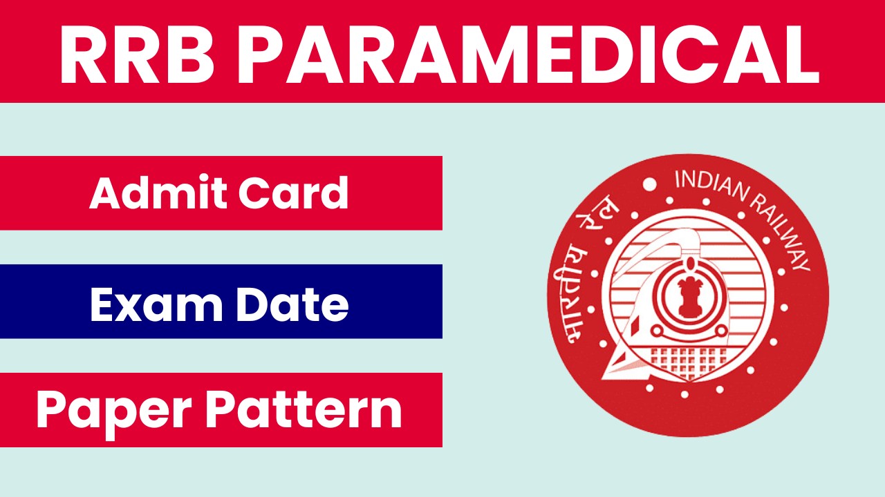 rrb paramedical admit card