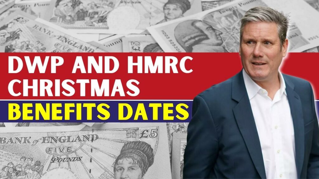 DWP and HMRC Christmas Benefits Dates