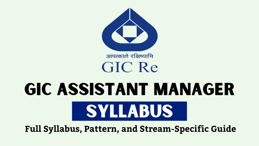 GIC AC Syllabus