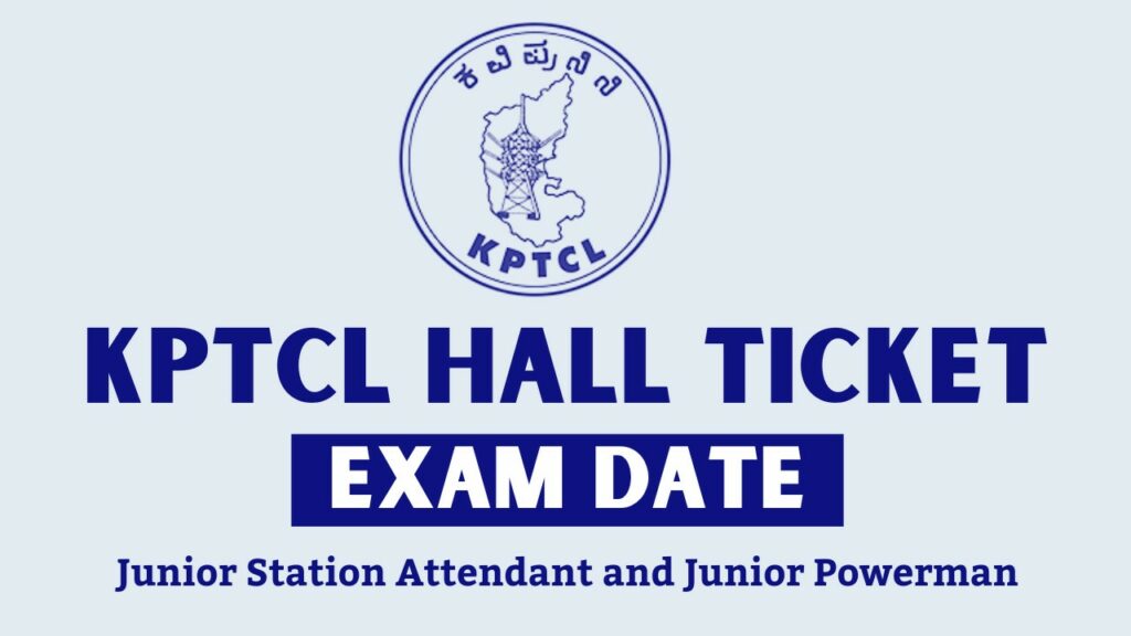 KPTCL Hall Ticket