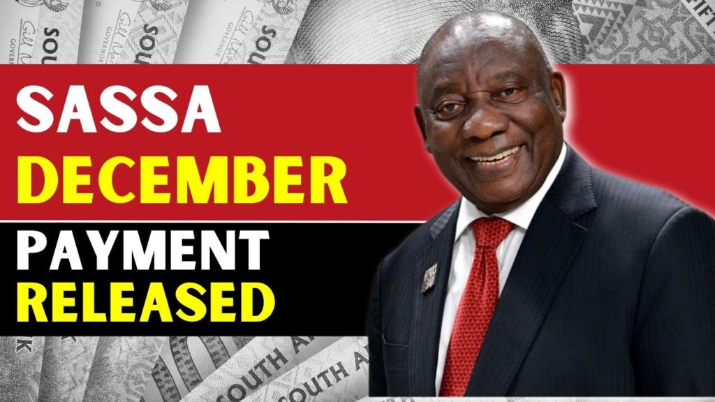 SASSA December Payment Released