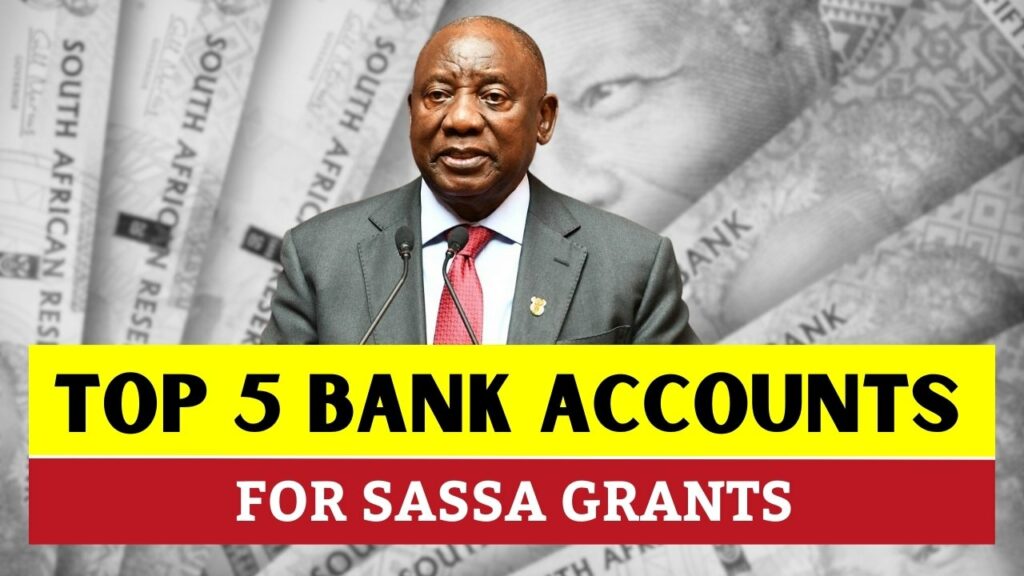 SASSA Top 5 Bank Accounts