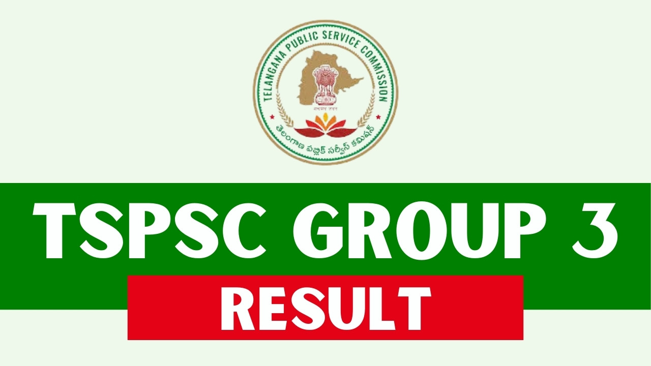 TSPSC Group 3 Result