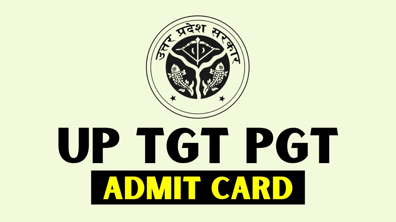 UP TGT PGT Admit Card