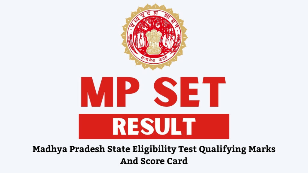 MP SET Result