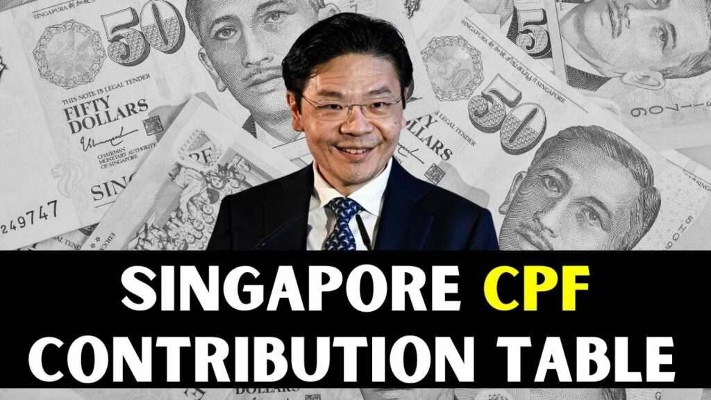 Singapore CPF Contribution Table