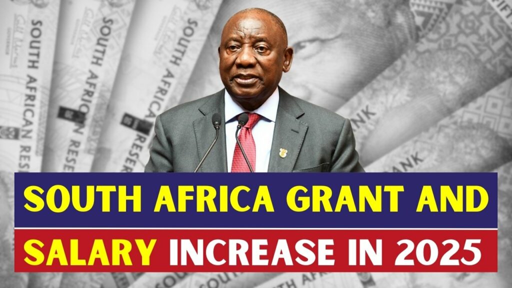 South Africa Grant and Salary Increase