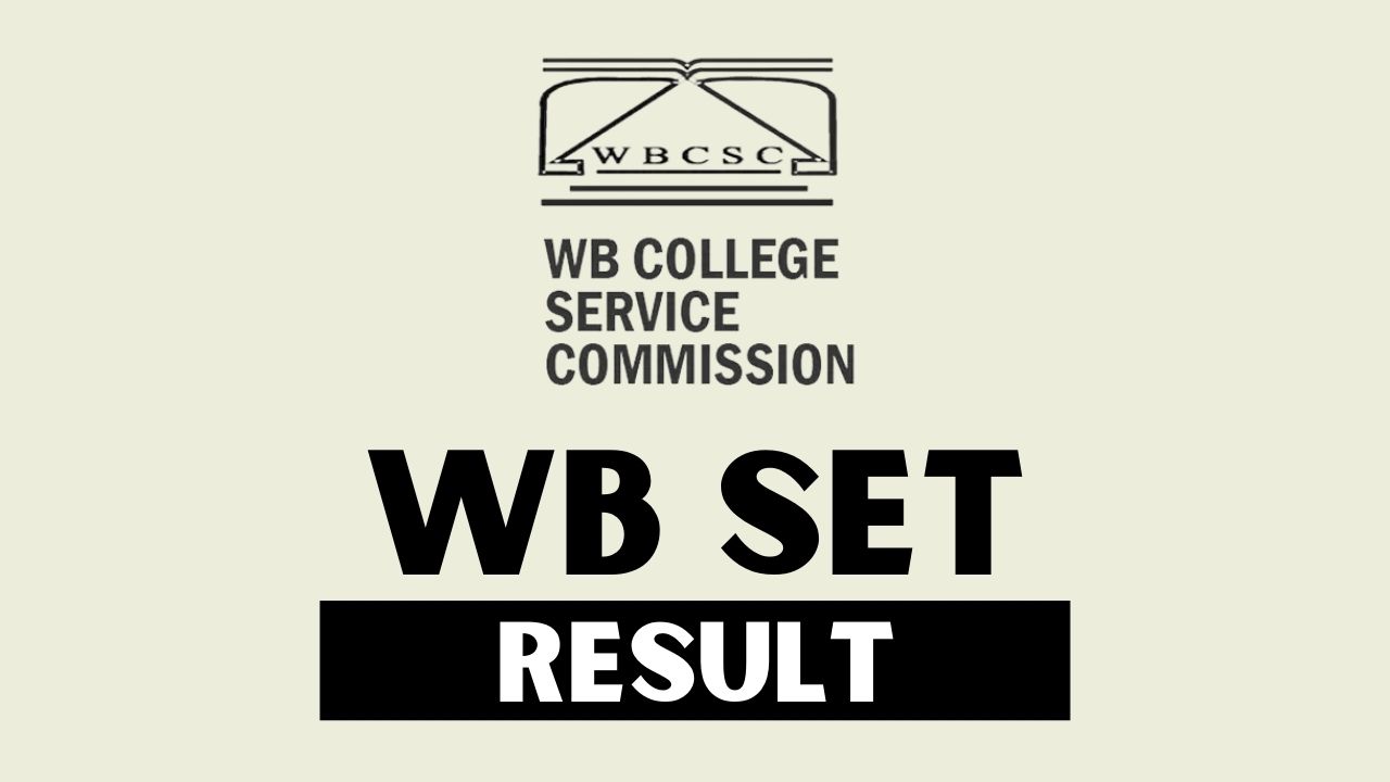 WB SET Result